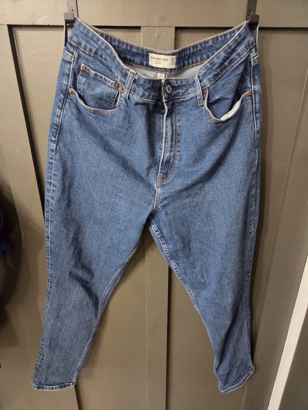 Abercrombie & Fitch Medium Blue Boyfriend Jeans